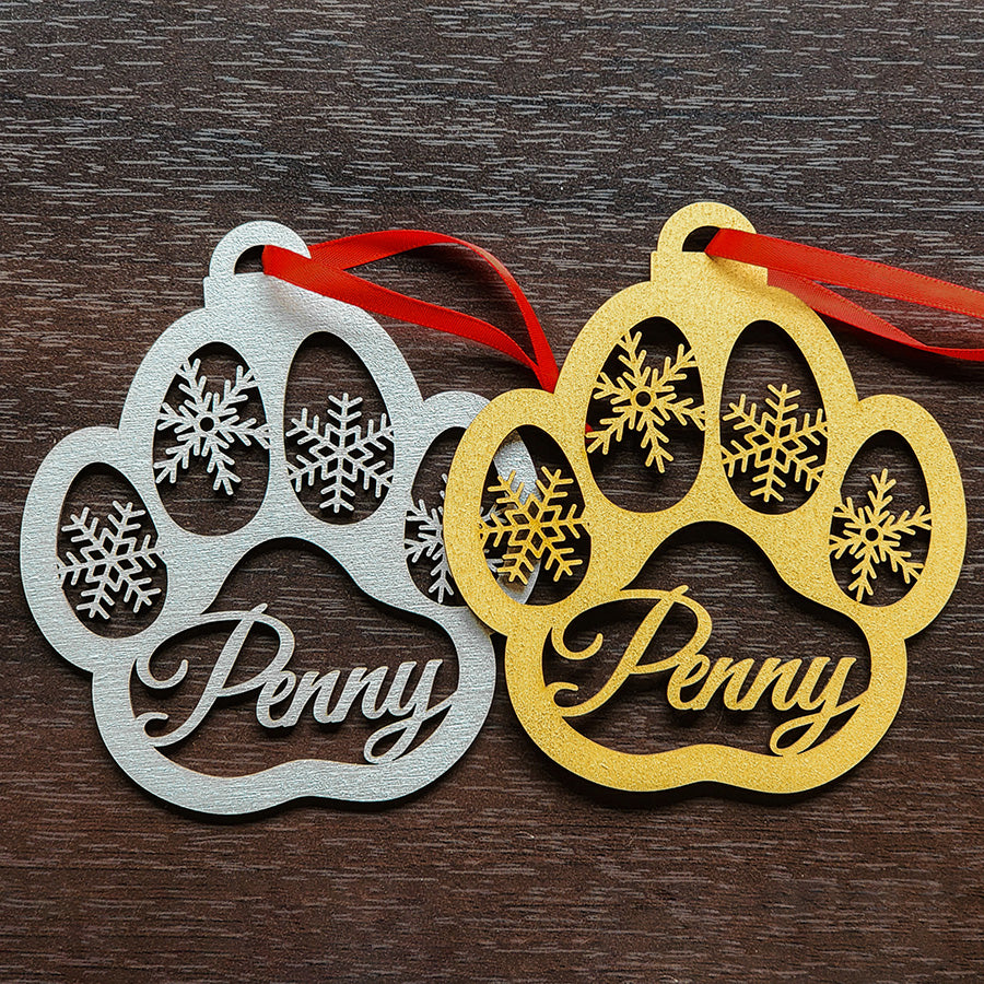 Big Paw Ornament