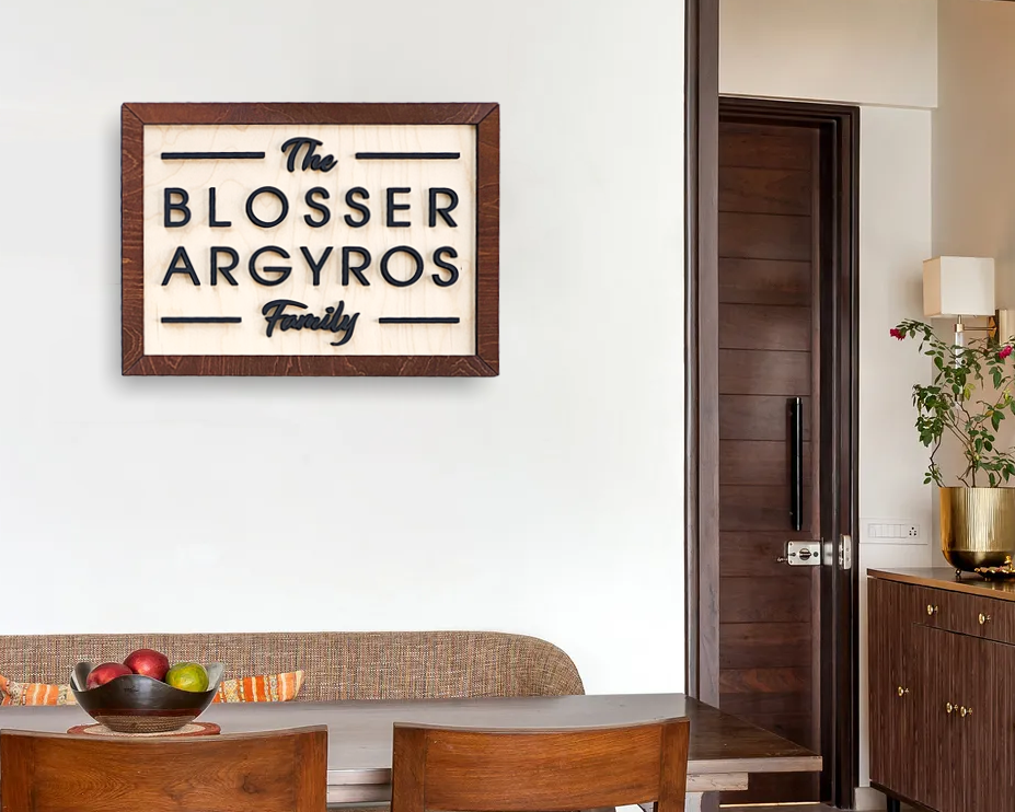 Family Name Sign